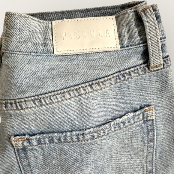 Pistola Distressed Boyfriend Jeans Size 26 – Light Wash - Picture 3 of 7